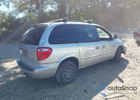 2006 Chrysler Town & Country из США, поврежденный, VIN 1A4GP45R06B757108